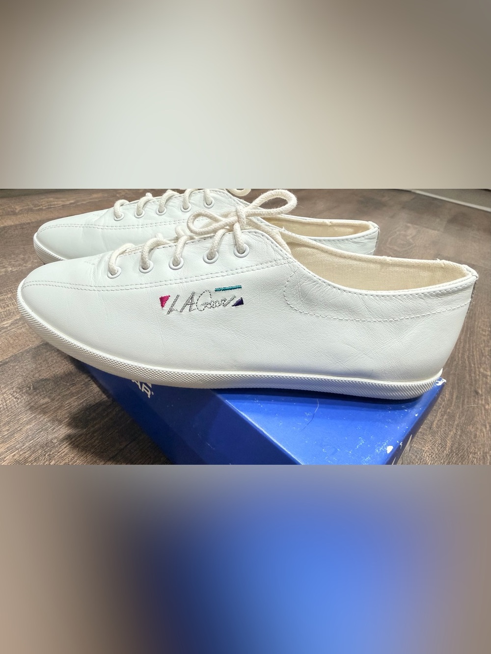 Vintage 90’s L.A. Gear Classic Workout 6814W white size 8 1/2